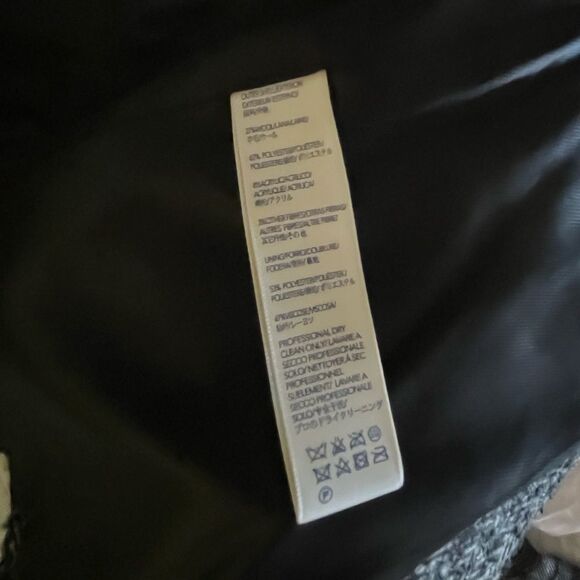 Rebecca Minkoff Women's Black and White Herringbone Blazer - Picture 9 of 9